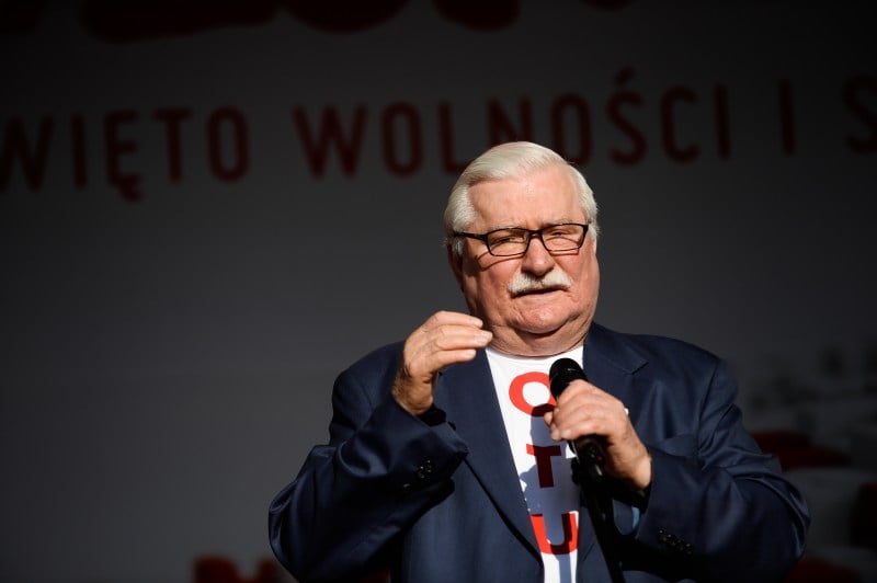 Lech Wałęsa popiera Rafała Trzaskowskiego